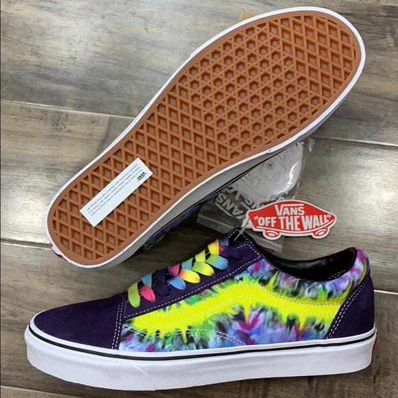 VANS OLD SKOOLTHE DYE Mysterioso/true white men’s - Picture 5 of 16